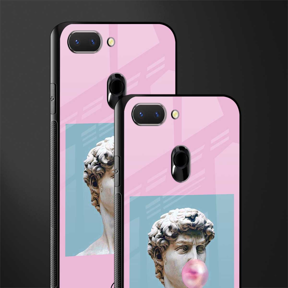 dope david michelangelo glass case for oppo a5 image-2