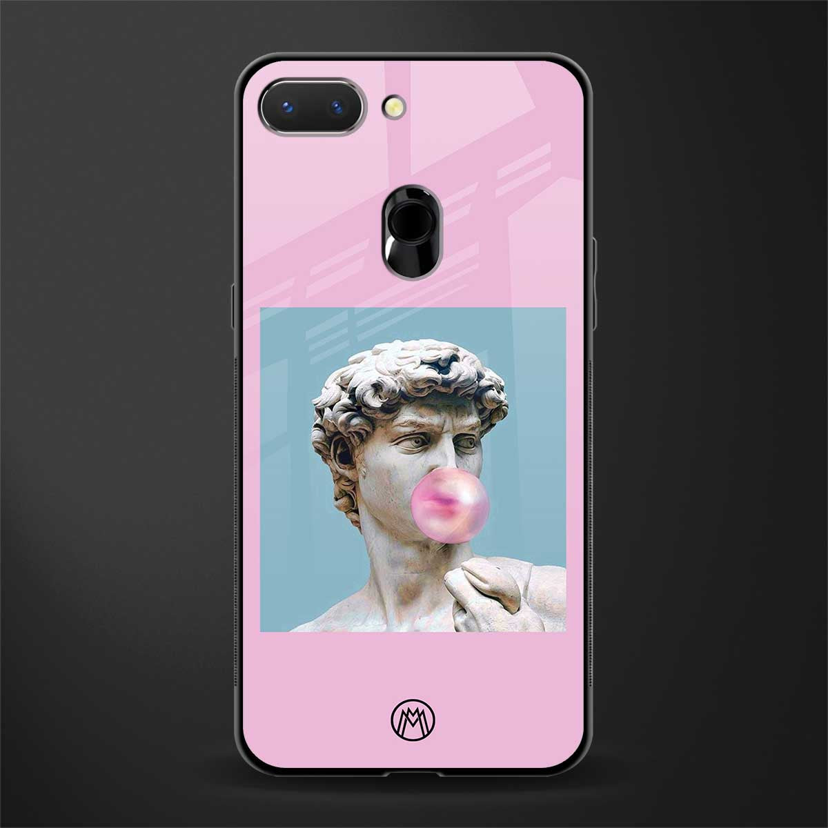 dope david michelangelo glass case for oppo a5 image