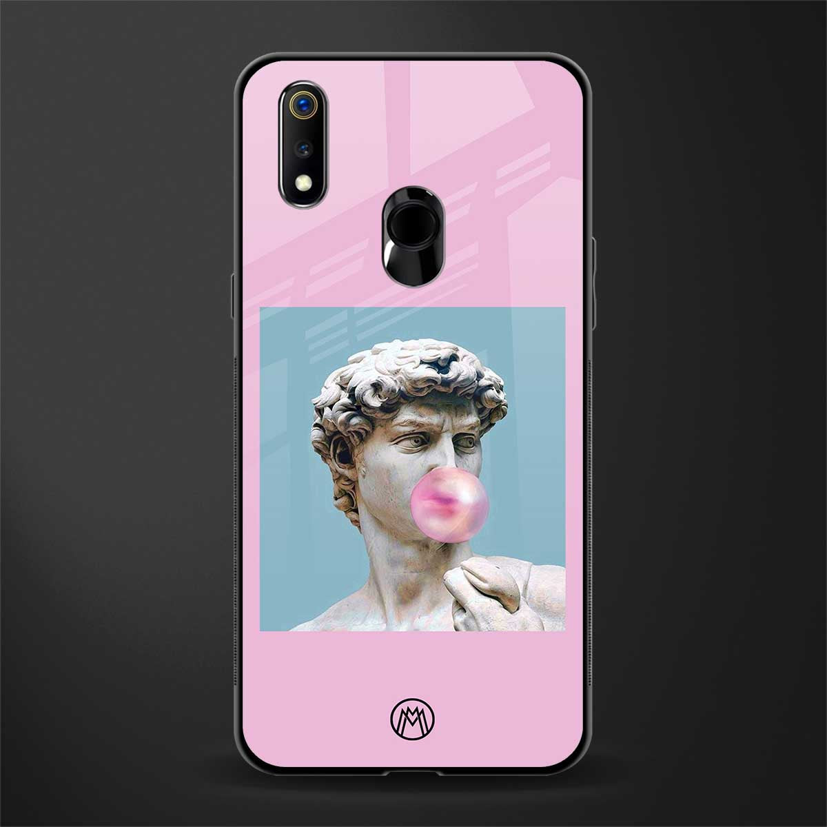 dope david michelangelo glass case for realme 3 pro image
