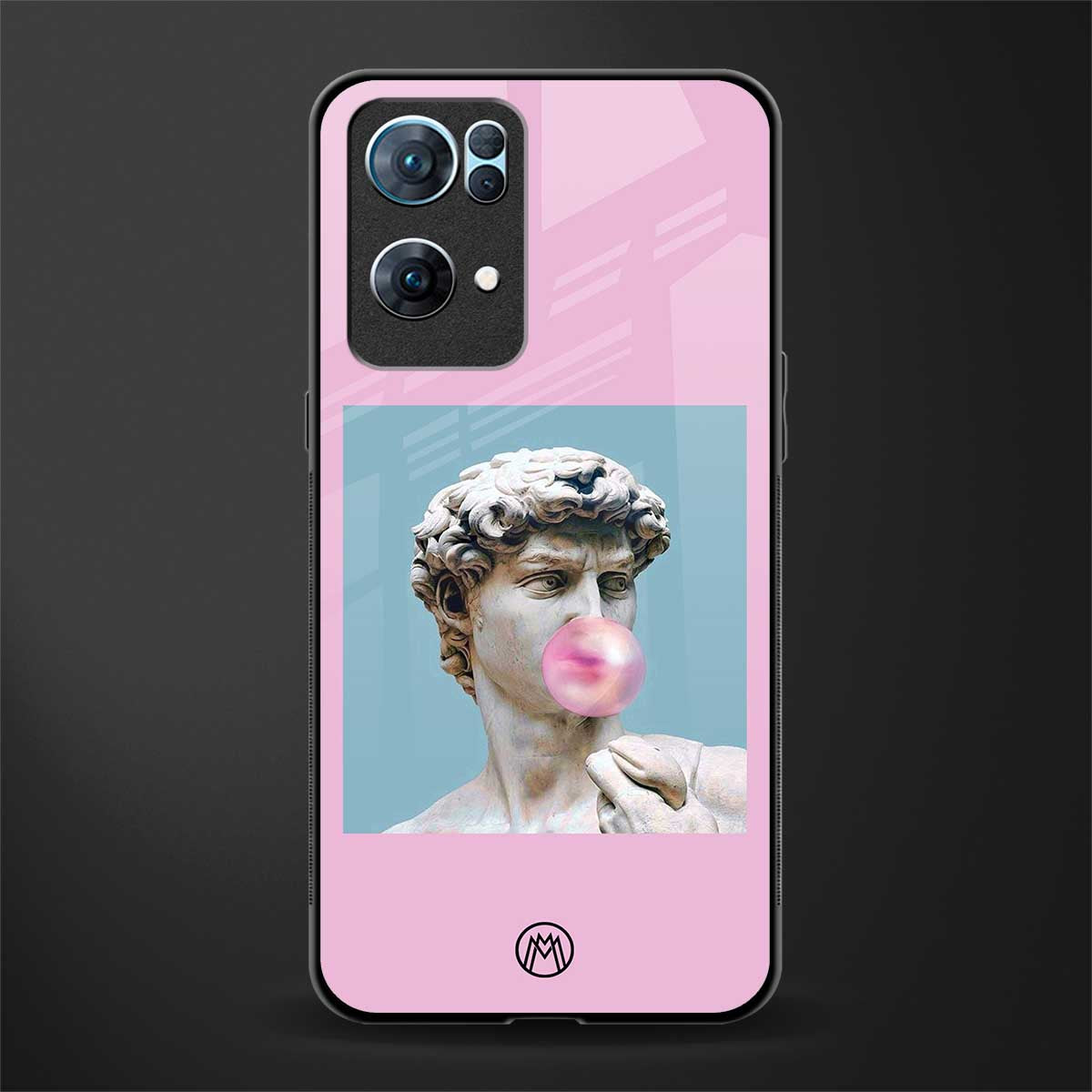 dope david michelangelo glass case for oppo reno7 pro 5g image