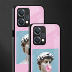 dope david michelangelo back phone cover | glass case for realme 9 pro 5g