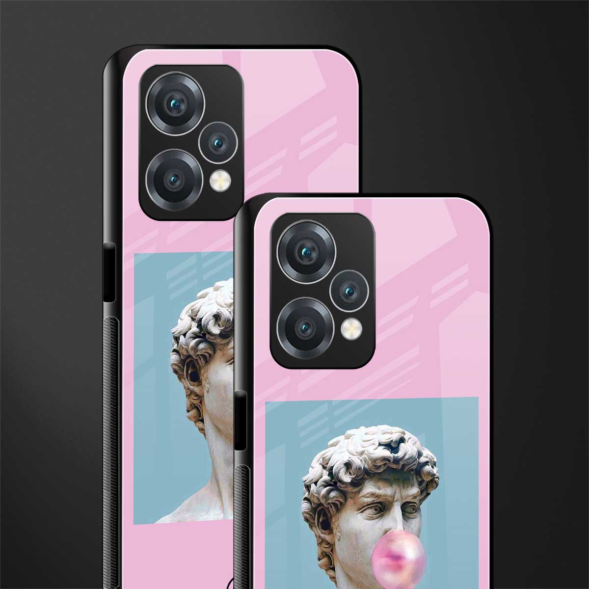 dope david michelangelo back phone cover | glass case for realme 9 pro 5g