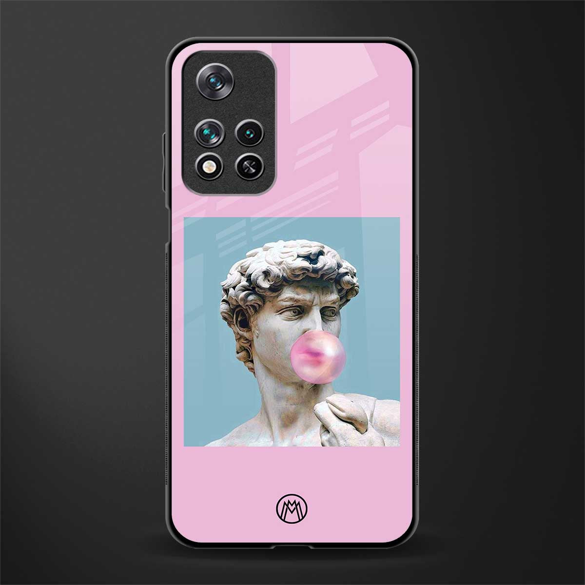 dope david michelangelo glass case for poco m4 pro 5g