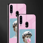 dope david michelangelo glass case for samsung galaxy a20s image-2