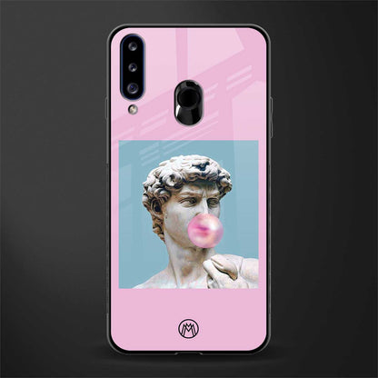 dope david michelangelo glass case for samsung galaxy a20s image
