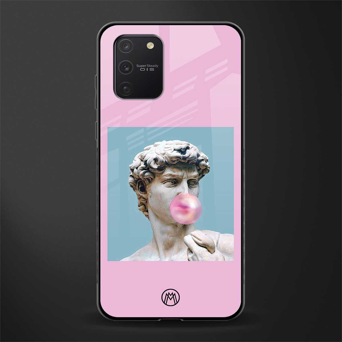 dope david michelangelo glass case for samsung galaxy a91 image
