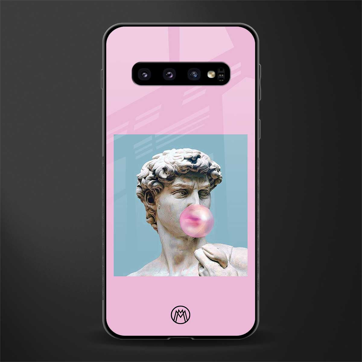 dope david michelangelo glass case for samsung galaxy s10 plus image