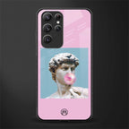 dope david michelangelo glass case for samsung galaxy s22 ultra 5g image
