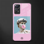 dope david michelangelo glass case for redmi note 11s image