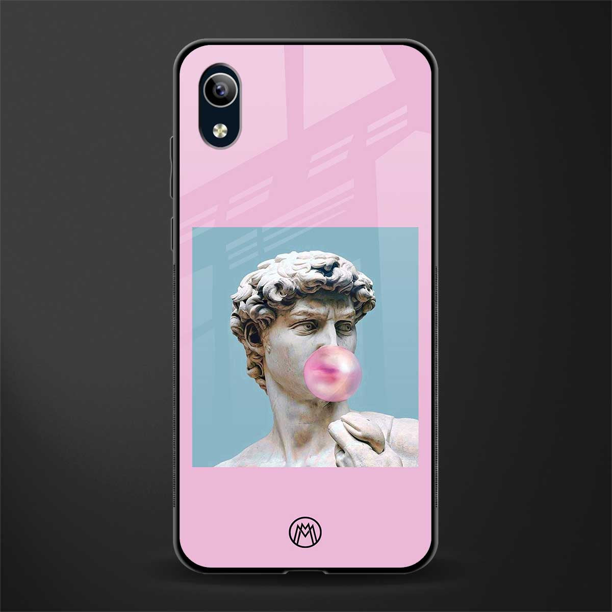 dope david michelangelo glass case for vivo y1s without fingerprint image