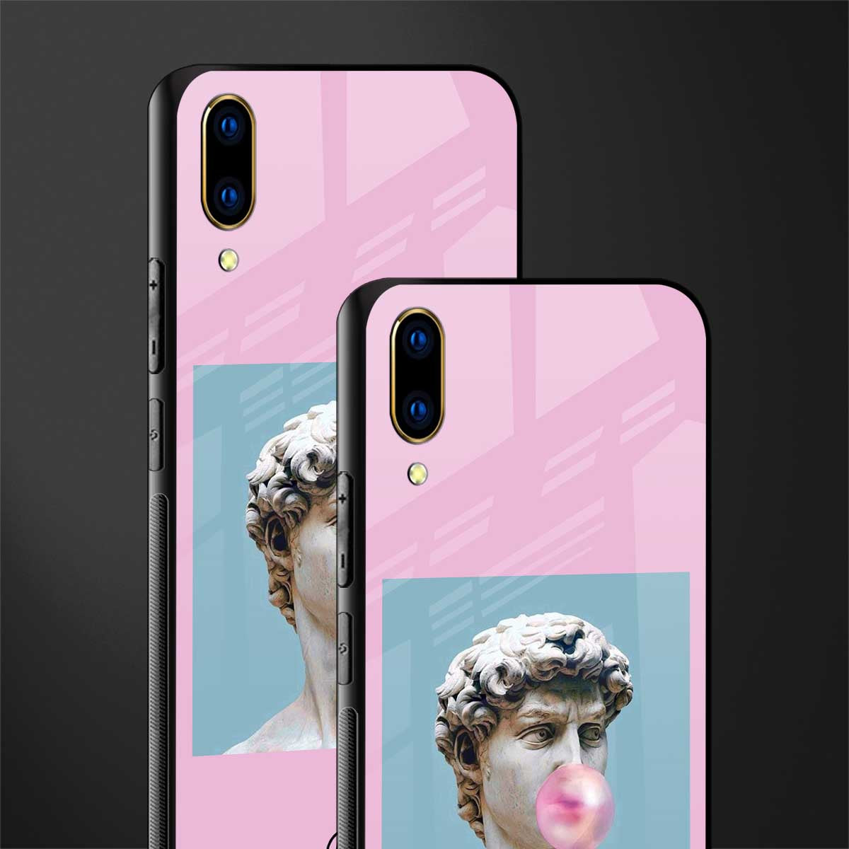 dope david michelangelo glass case for vivo v11 pro image-2
