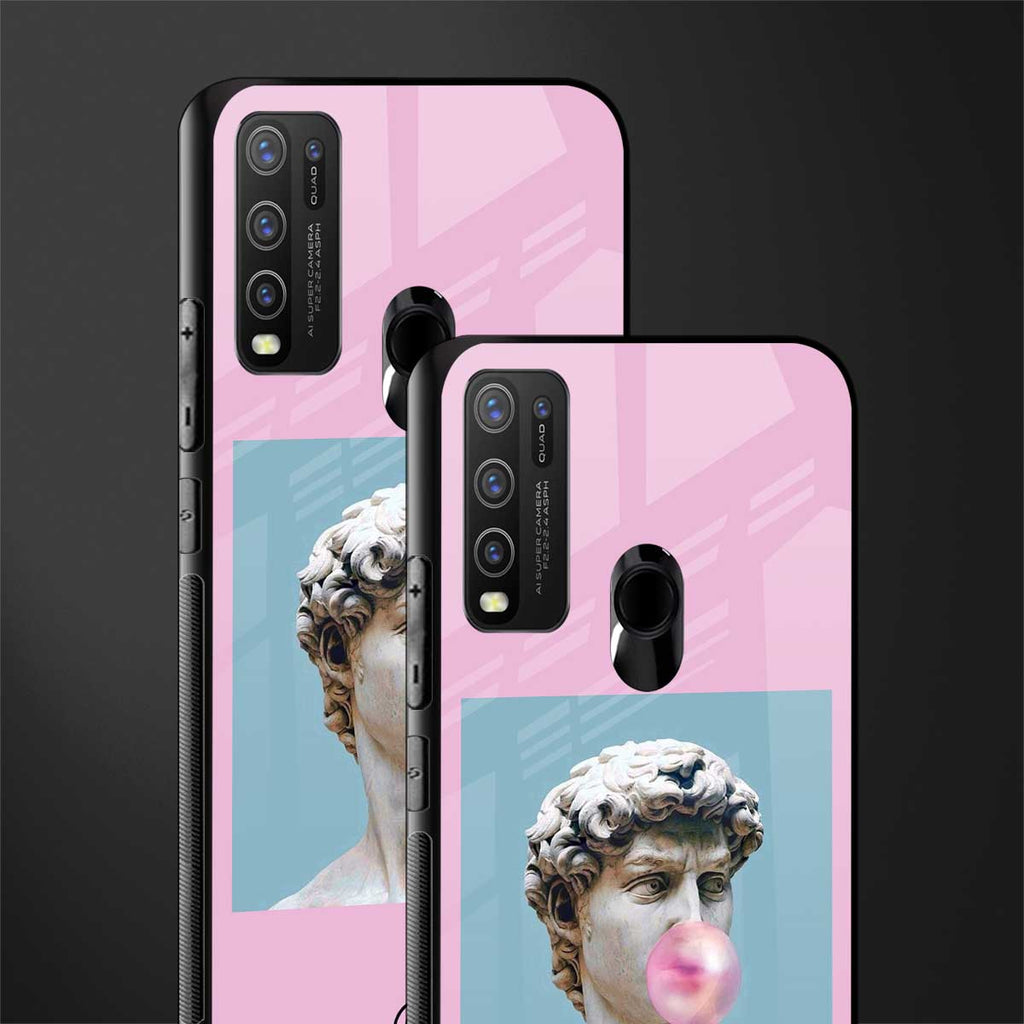 dope david michelangelo glass case for vivo y50 image-2