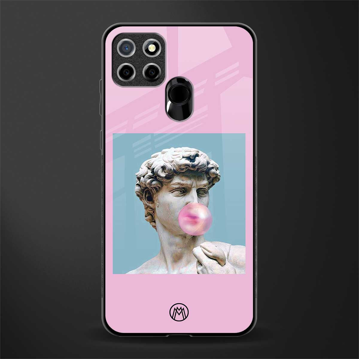 dope david michelangelo glass case for realme narzo 20 image