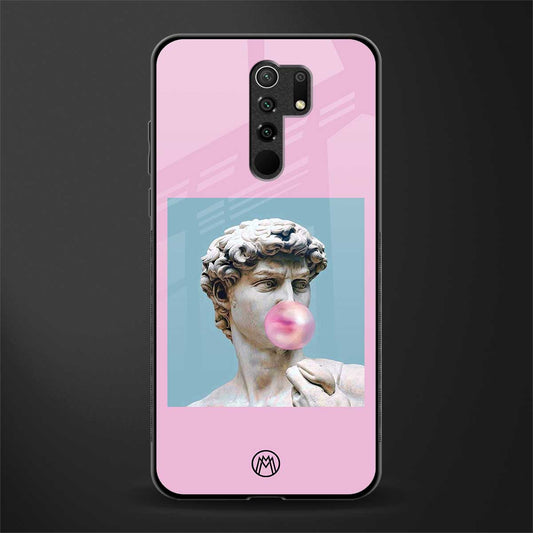 dope david michelangelo glass case for redmi 9 prime image