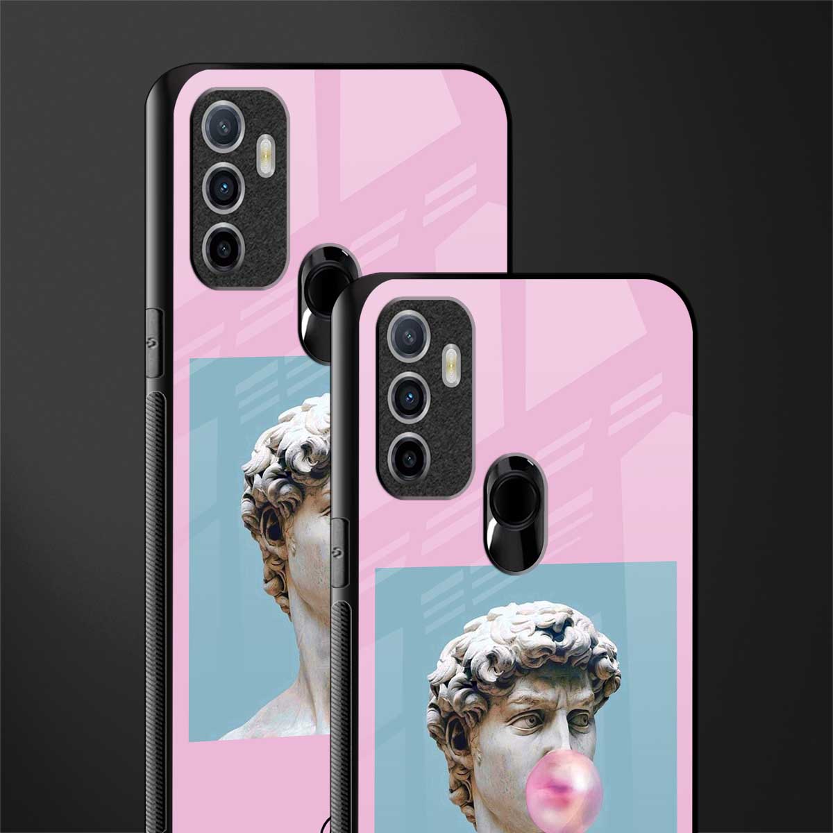 dope david michelangelo glass case for oppo a53 image-2