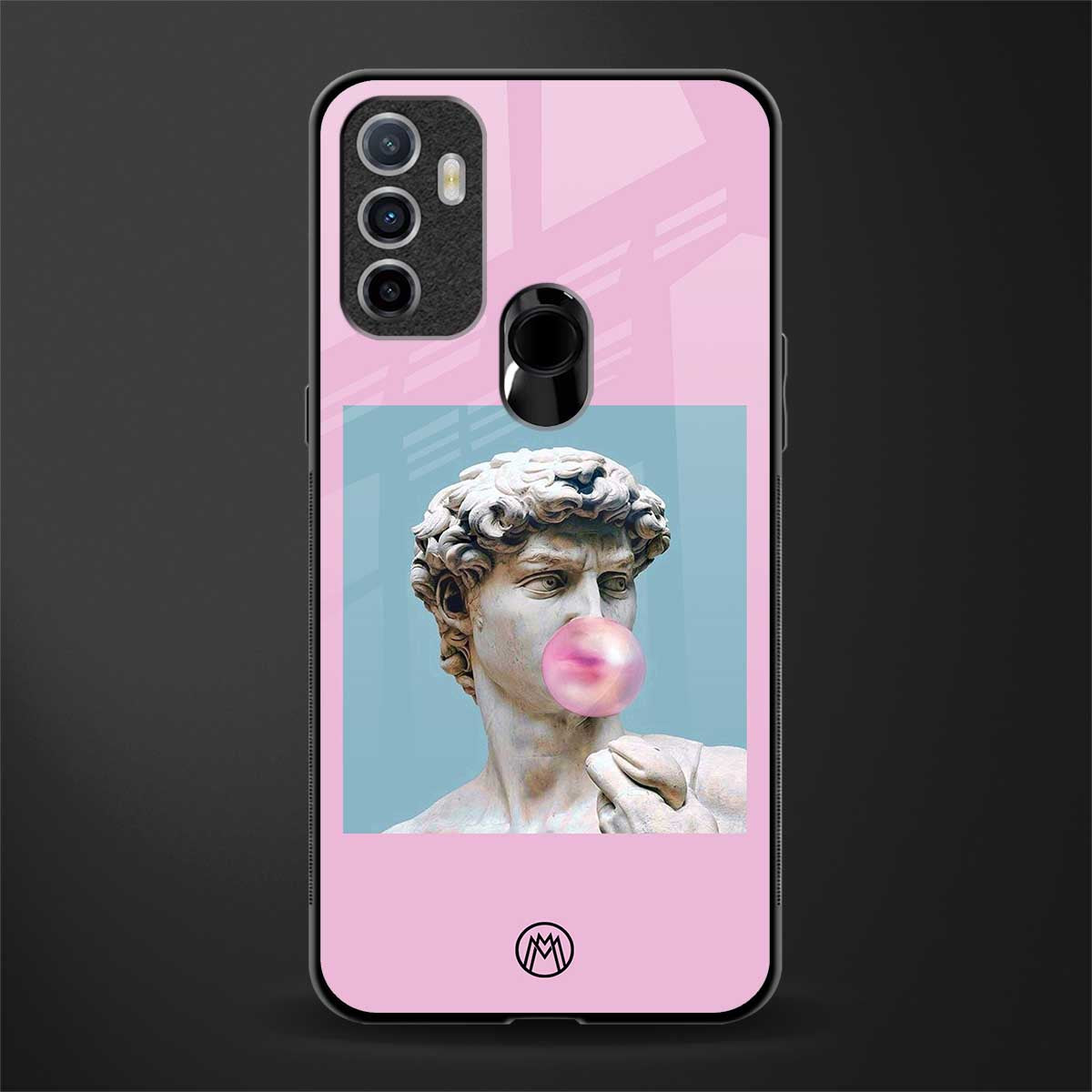 dope david michelangelo glass case for oppo a53 image