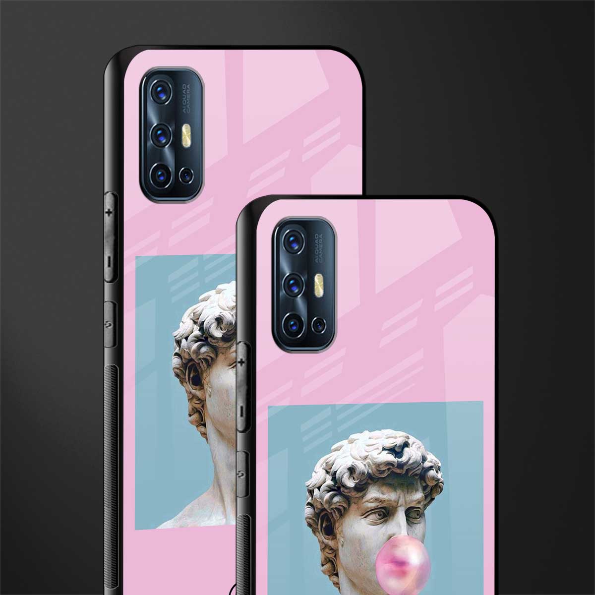 dope david michelangelo glass case for vivo v17 image-2