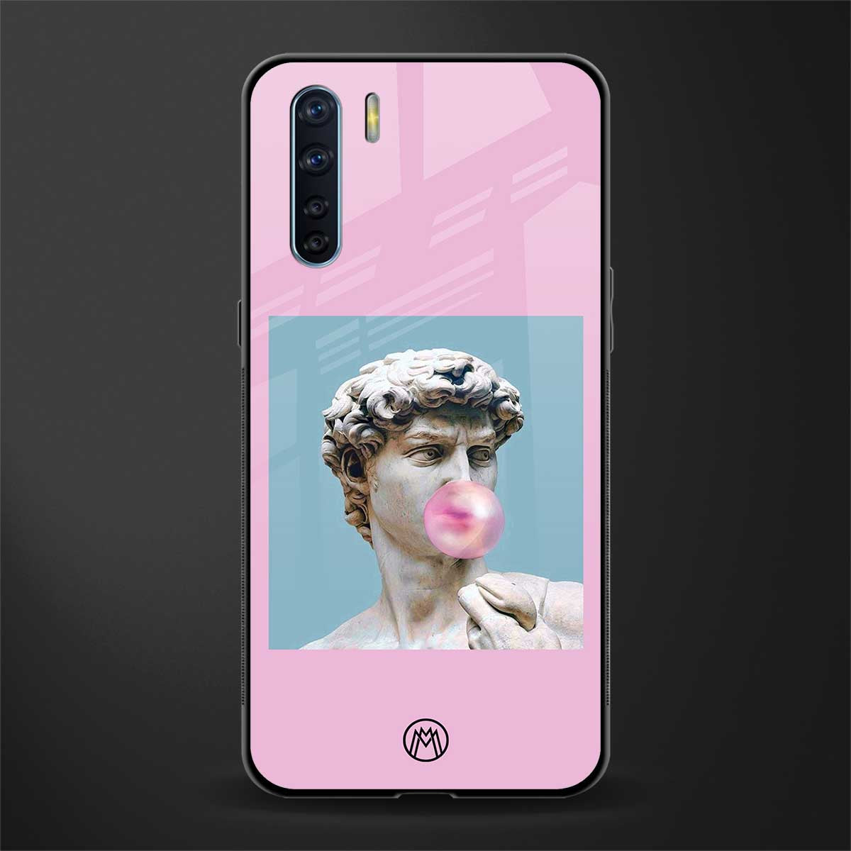 dope david michelangelo glass case for oppo f15 image