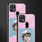 dope david michelangelo glass case for oppo a15s image-2