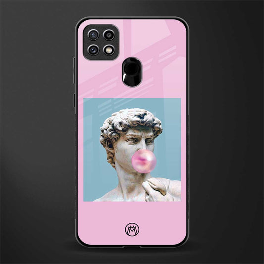 dope david michelangelo glass case for oppo a15s image