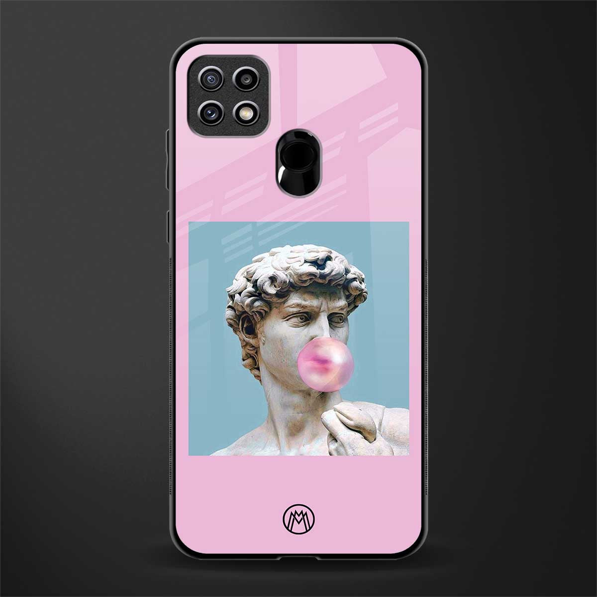 dope david michelangelo glass case for oppo a15 image