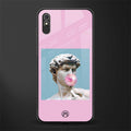 dope david michelangelo glass case for redmi 9a image