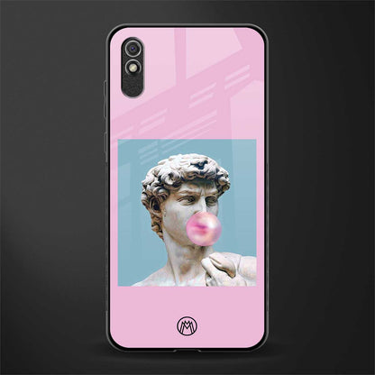 dope david michelangelo glass case for redmi 9a image
