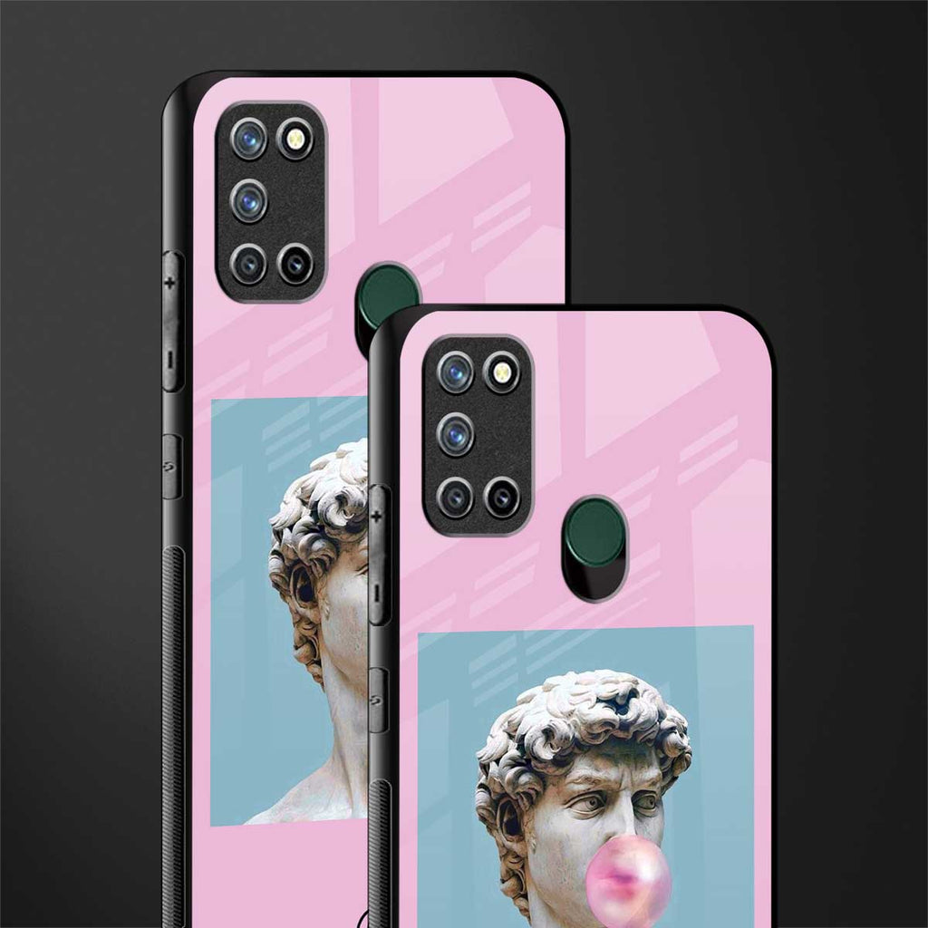 dope david michelangelo glass case for realme 7i image-2