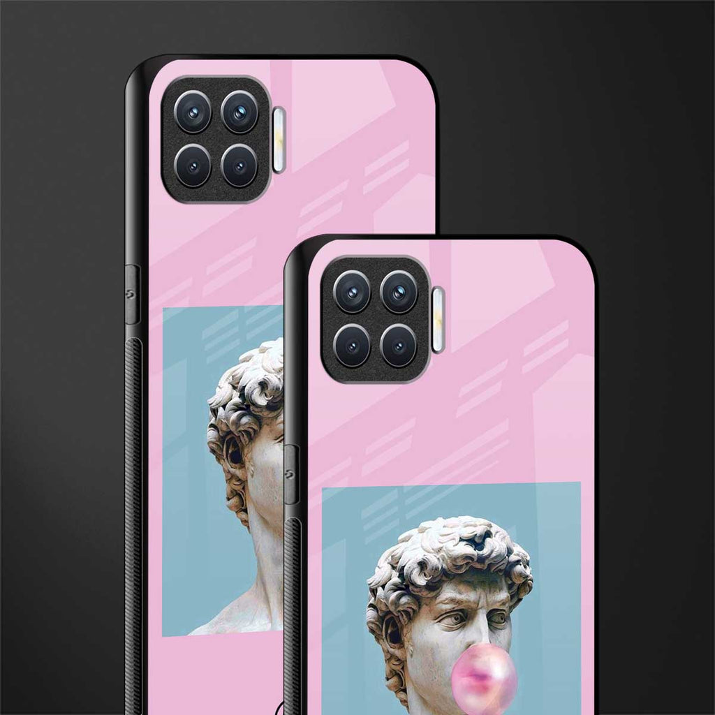 dope david michelangelo glass case for oppo f17 image-2