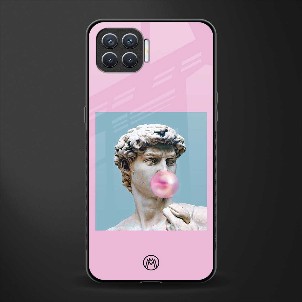dope david michelangelo glass case for oppo f17 image