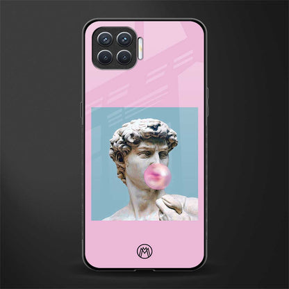 dope david michelangelo glass case for oppo f17 pro image