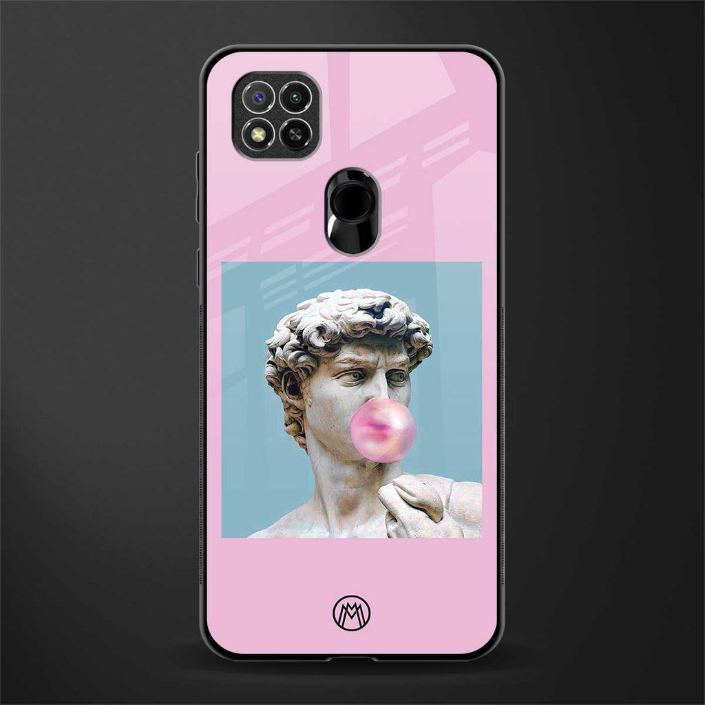 dope david michelangelo glass case for redmi 9 image