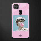 dope david michelangelo glass case for poco c31 image