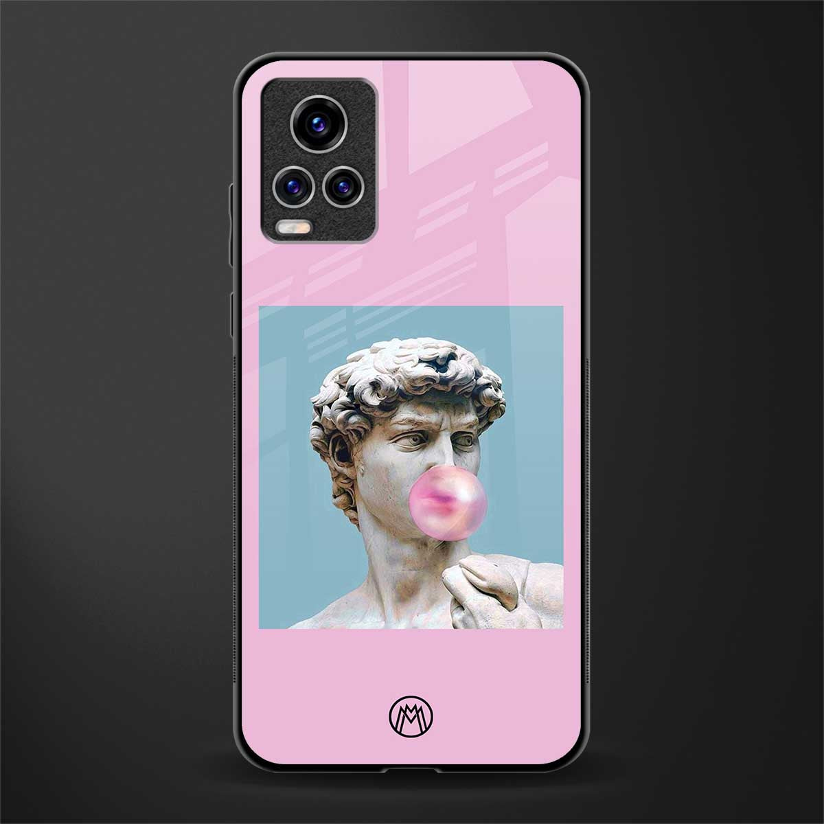 dope david michelangelo glass case for vivo v20 pro image