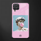 dope david michelangelo glass case for samsung galaxy a12 image