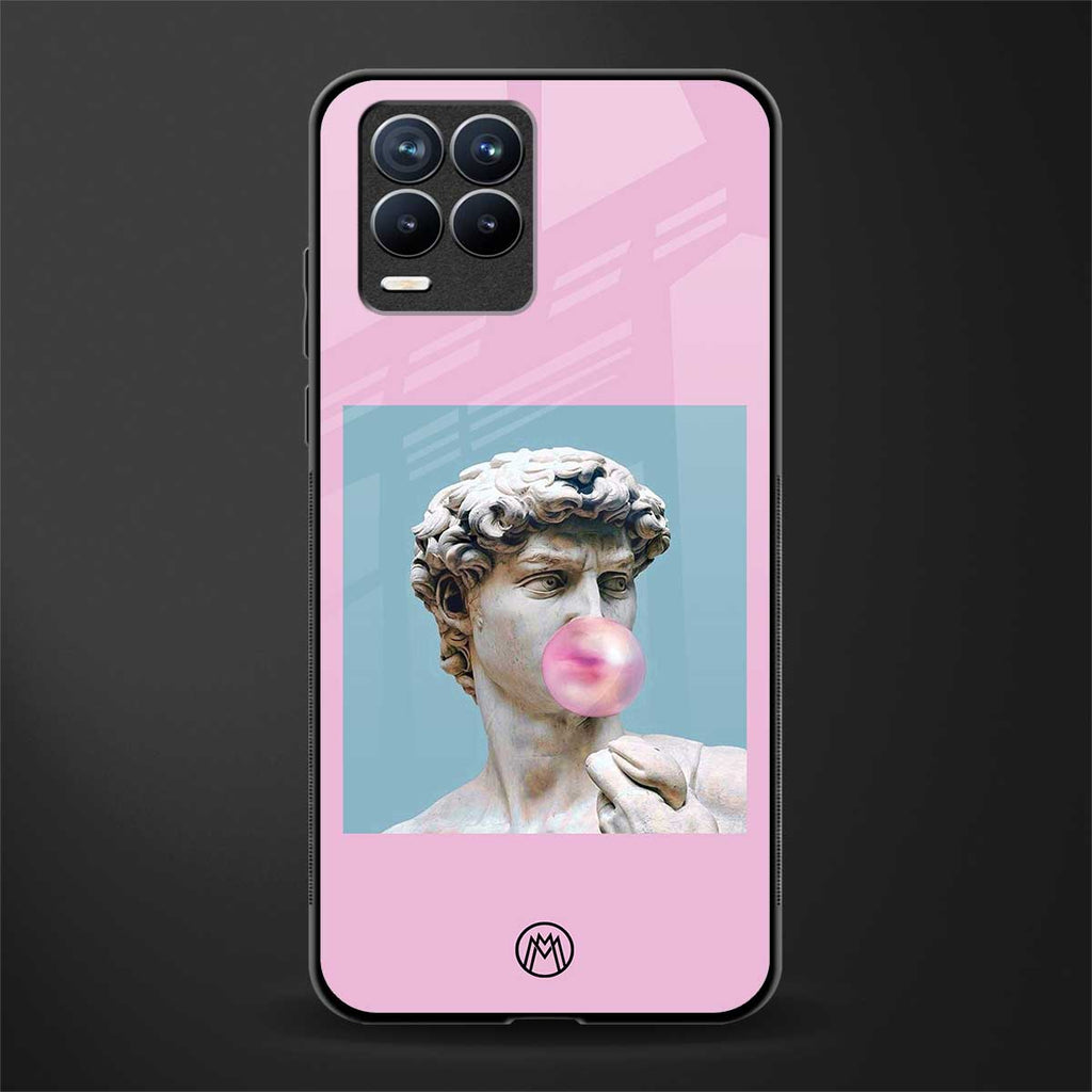 dope david michelangelo glass case for realme 8 pro image