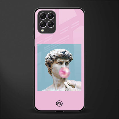dope david michelangelo glass case for samsung galaxy f62 image