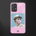 dope david michelangelo glass case for samsung galaxy a72 image