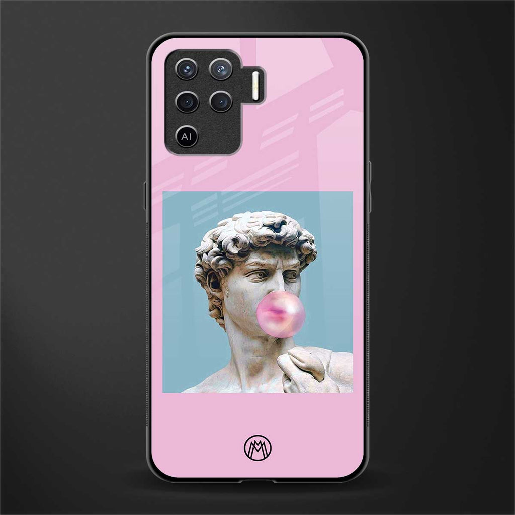 dope david michelangelo glass case for oppo f19 pro image