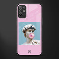dope david michelangelo glass case for oppo f19 pro plus image
