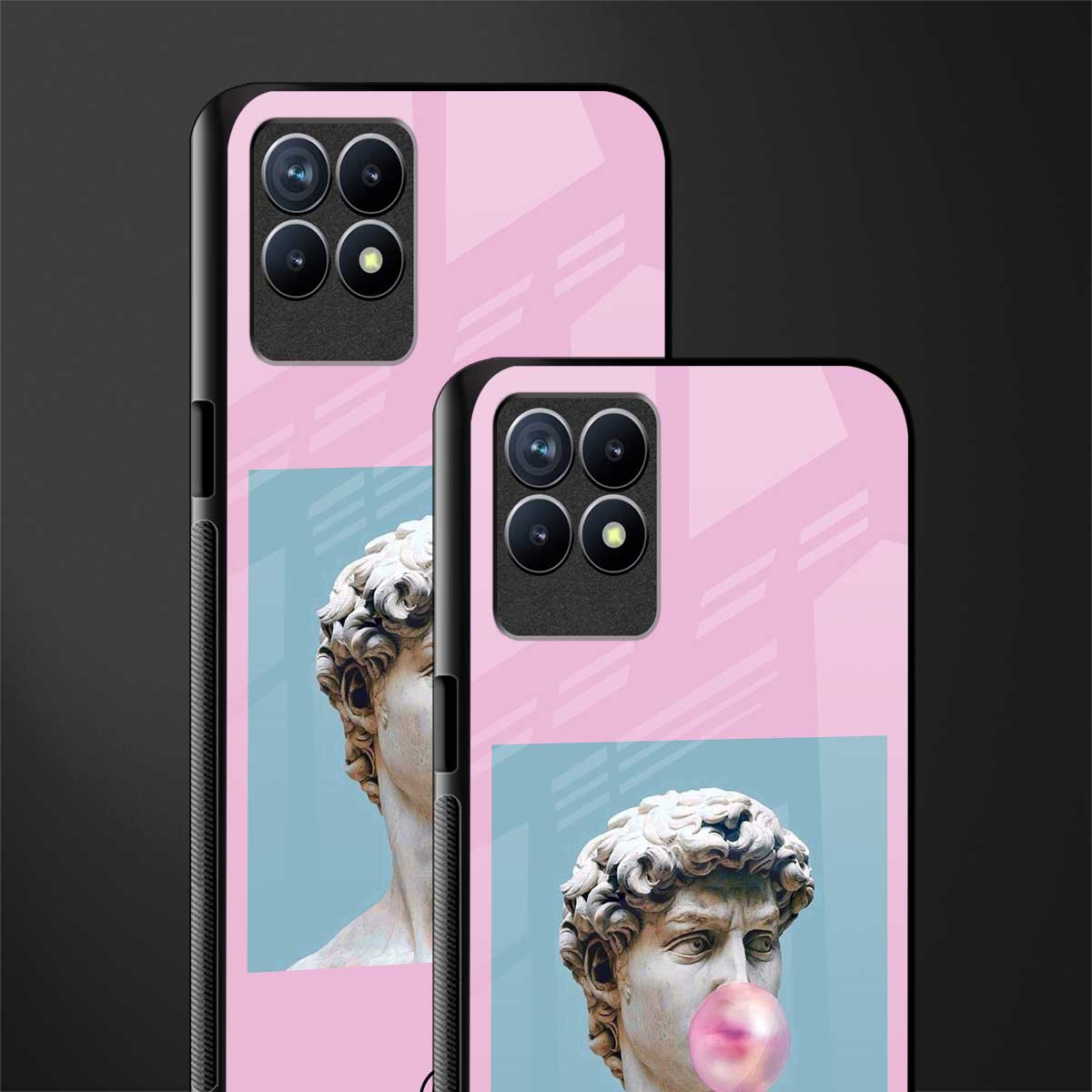 dope david michelangelo glass case for realme narzo 50 image-2