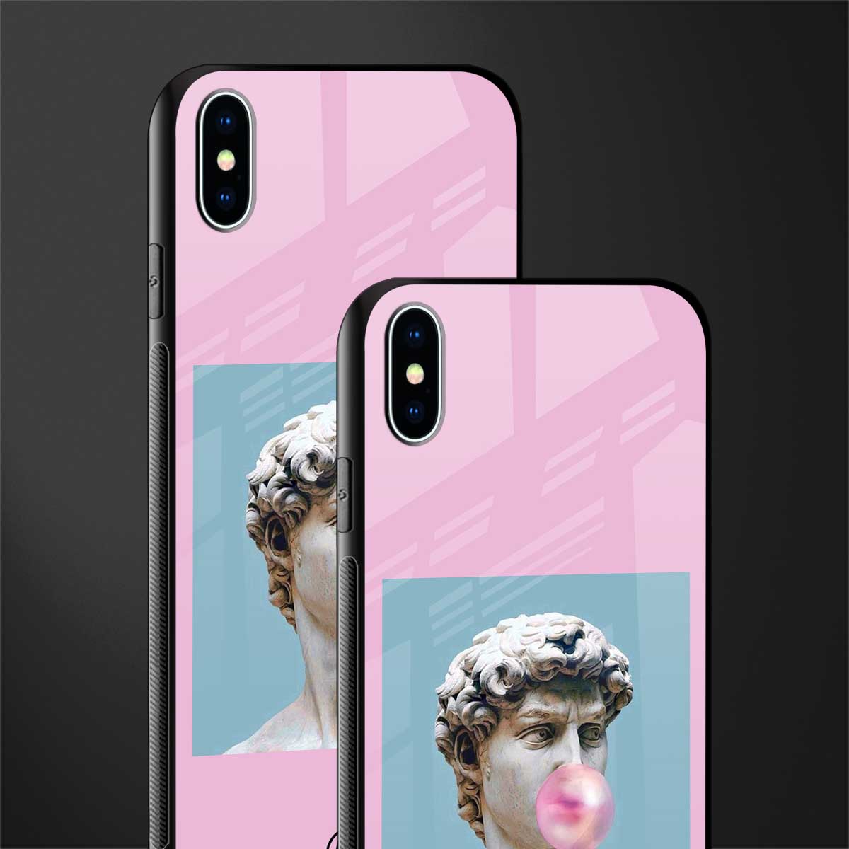 dope david michelangelo glass case for iphone xs max image-2