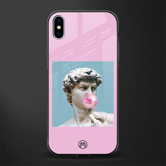 dope david michelangelo glass case for iphone xs max image