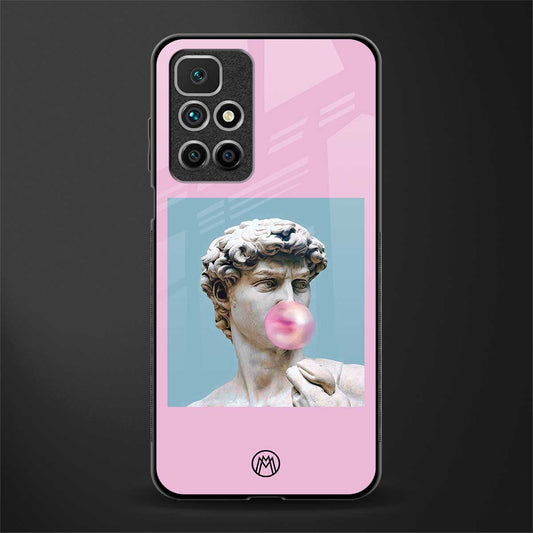 dope david michelangelo glass case for redmi 10 prime image