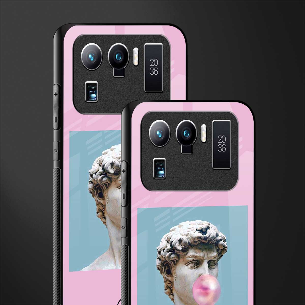 dope david michelangelo glass case for mi 11 ultra 5g image-2