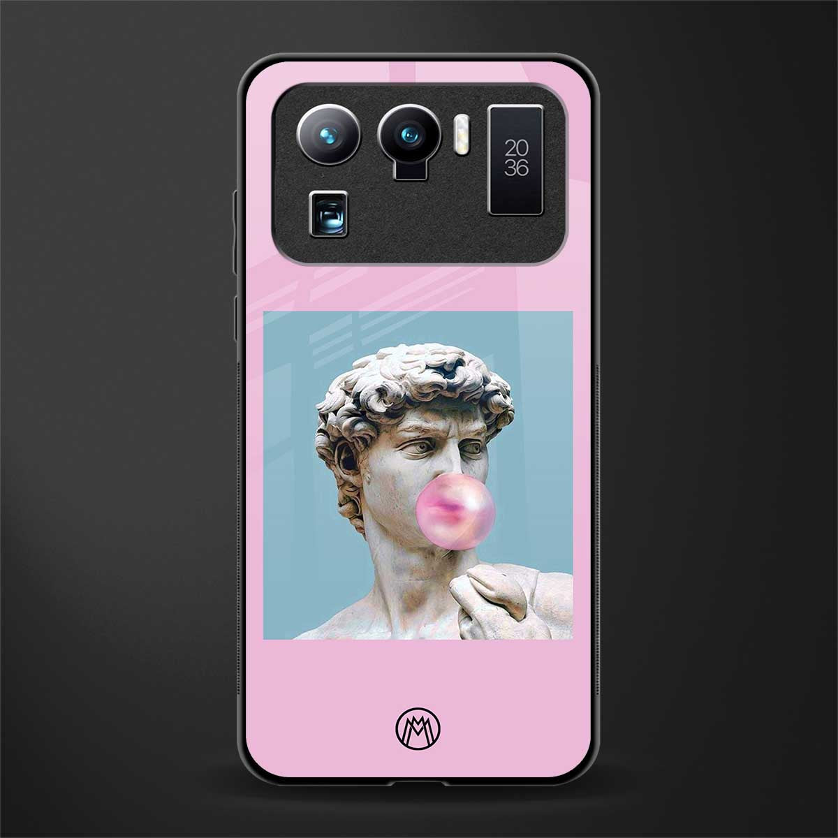 dope david michelangelo glass case for mi 11 ultra 5g image