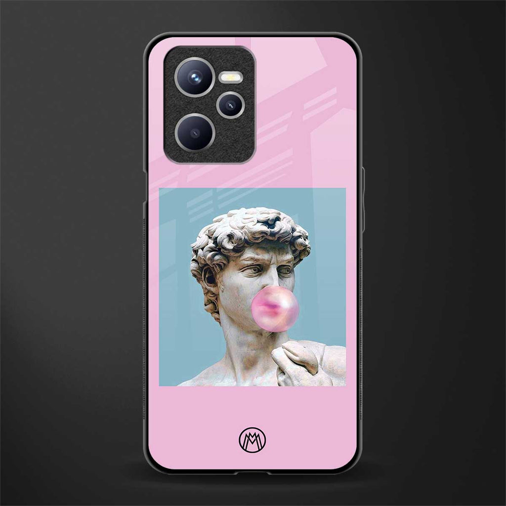 dope david michelangelo glass case for realme c35 image