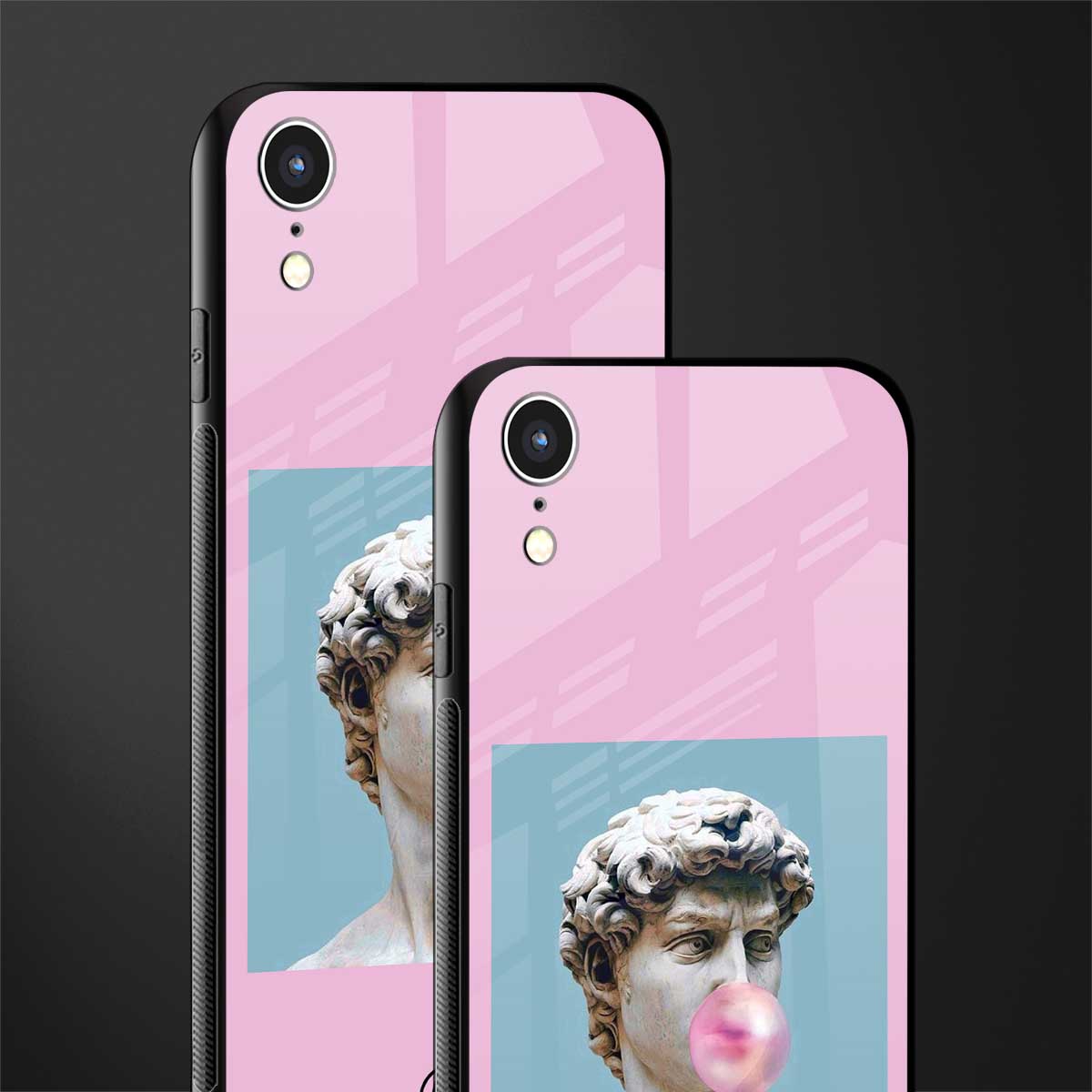 dope david michelangelo glass case for iphone xr image-2