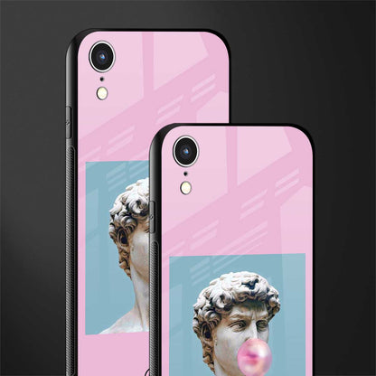 dope david michelangelo glass case for iphone xr image-2