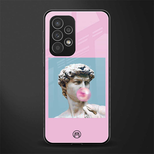 dope david michelangelo back phone cover | glass case for samsung galaxy a53 5g